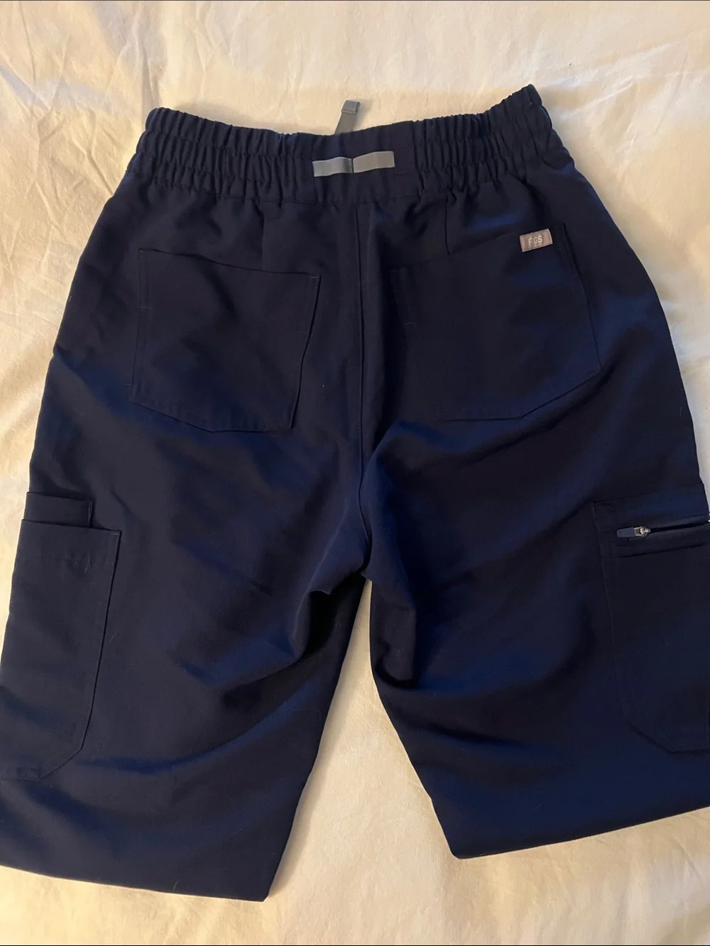 Figs Navy scrub set